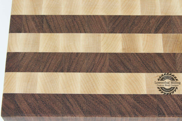 American Flag End Grain Cutting Board (Large)